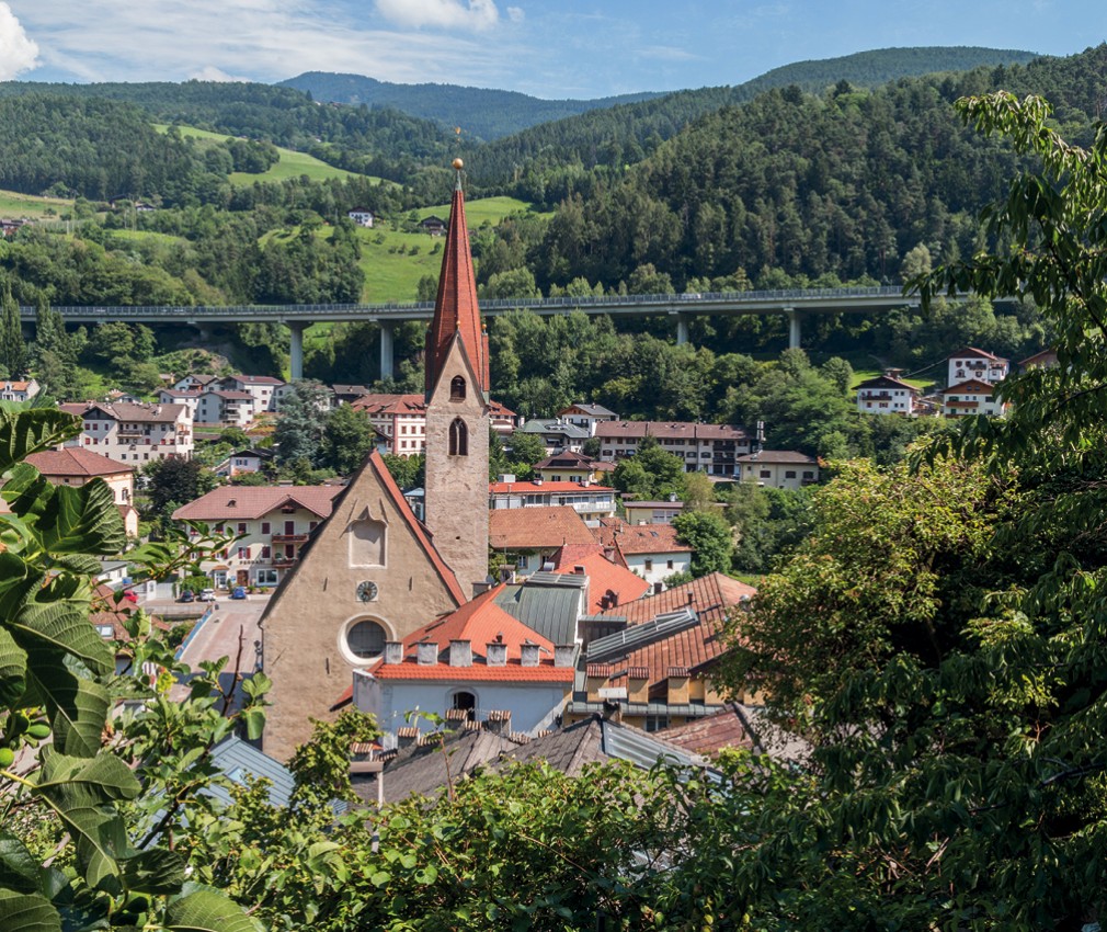 Das Bild zeigt Klausen aus der Luftperspektive